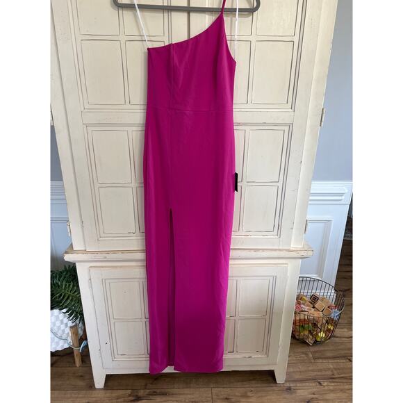 NWT Lulu’s size small bright pink maxi dress - Picture 1 of 6
